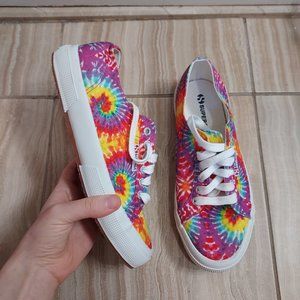 Superga Rainbow Tie Dye Pride Sneaker